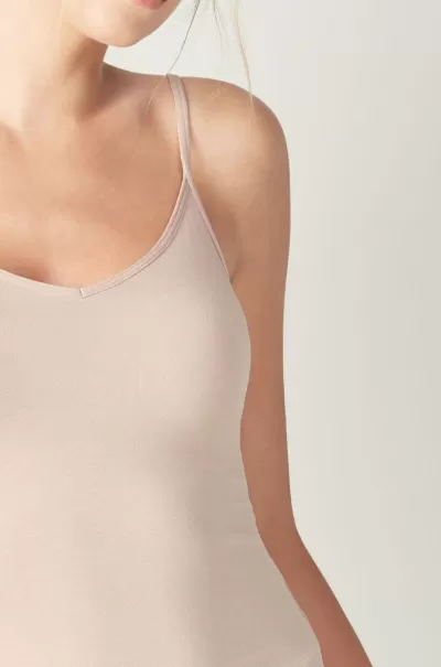 Offerta Top In Modal Top / Canotte Intimissimi Donna 044 - Soft Beige