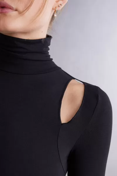 Imballaggio Intimissimi Donna 019 - Nero Body Body A Manica Lunga In Modal Iconic Beauty
